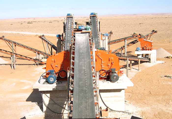 50-120t/h Aggregate Crushing Plant in Kenya