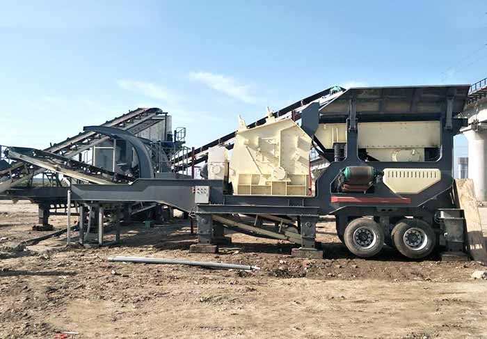 110-140t/h Mobile Crusher in Cameroon