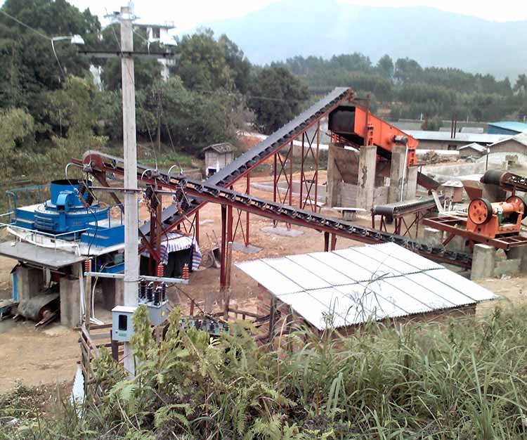 80t/h Silica Sand Making Plant in Papua New Guinea