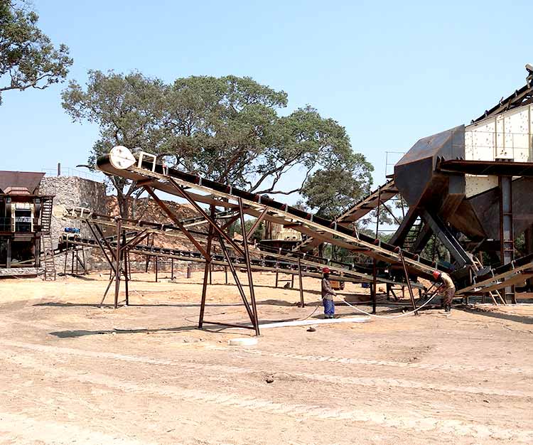 150-180t/h Stone Crusher in Nigeria