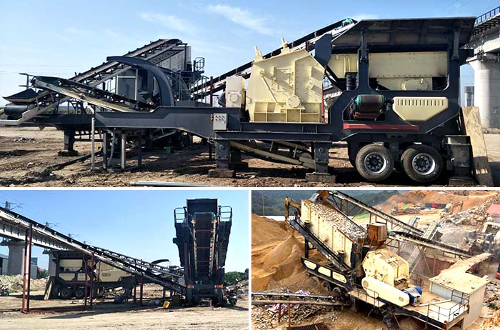 Mobile Granite Stone Crusher 